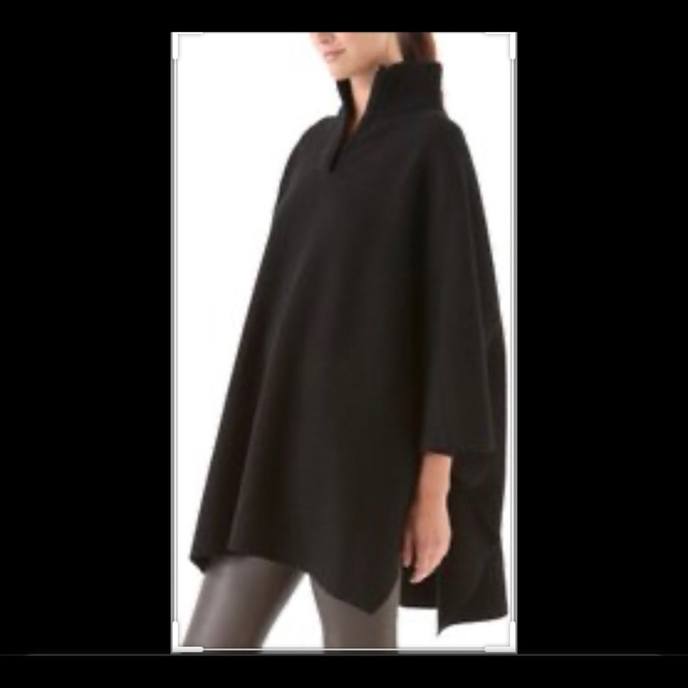 Vince | Wool Poncho Cape, XS